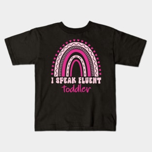 I Speak Fluent Toddler Kids T-Shirt